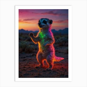 Meerkat 16 Art Print