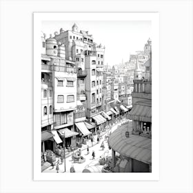 Cityscape Art Print