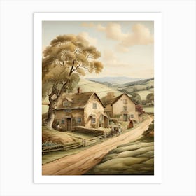 Country Cottage 11 Art Print