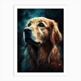 Golden Retriever Art Print