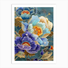 Chinese Flower Painting 107 Art Print