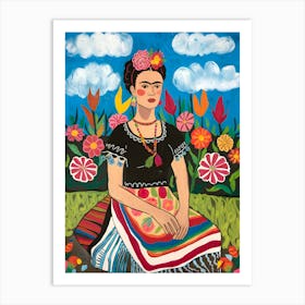 Frida Kahlo 12 Art Print