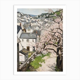 Polperro (Cornwall) Painting 3 Art Print