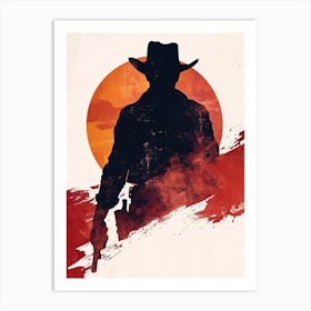 The Cowboy’s Reverie Art Print
