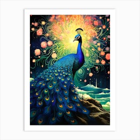 Peacock 1 Art Print