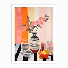 Flower Still Life Painting 8 Art Print