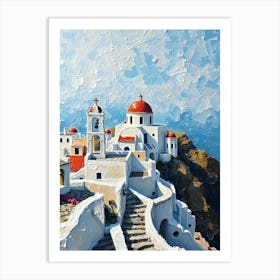 Santorini 5 Art Print