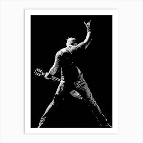 James Hetfield Metallichead band music 10 Art Print