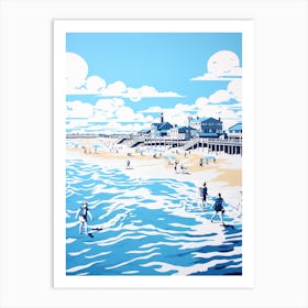 A Picture Of Southwold Beach Suffolk 1 Art Print