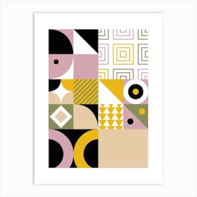 Bauhaus style 5 Art Print