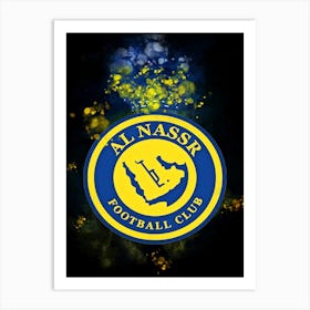 Al Nassr Football Club Art Print