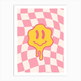 Smiley Face Art Print