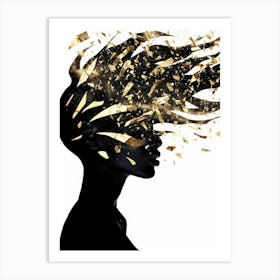 Golden Hair Art Print