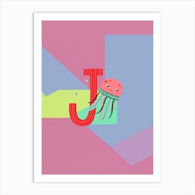 Kids Initials K Art Print