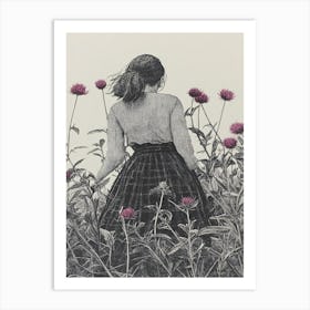 Thistle Art Print