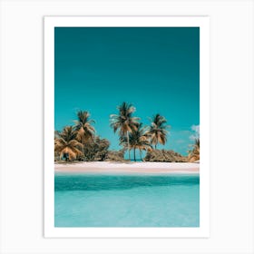 Tropical Island Art Print