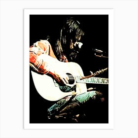 neil young 1 Art Print