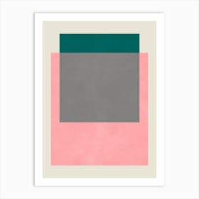 Modern geometry 7 Art Print