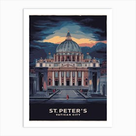 St Peter S Basilica Vatican City Art Print