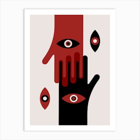 Eye Of God Art Print