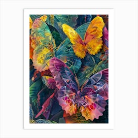 butterflies 1 Art Print