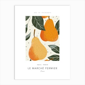 Pears Le Marche Fermier Poster 4 Art Print