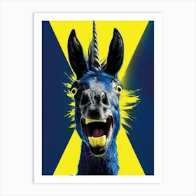 Donkey Art Print