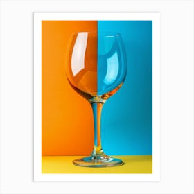 Wine Glass 3 Art Print