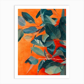 Eucalyptus Leaves 12 Art Print