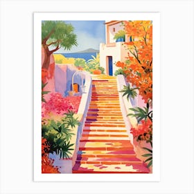 Crete Greece  Vintage 4 Art Print