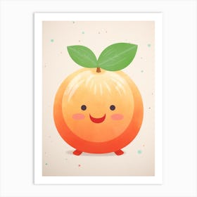 Friendly Kids Grapefruit Art Print