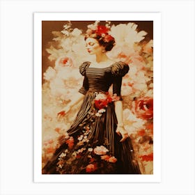 Victorian Lady 4 1 Art Print