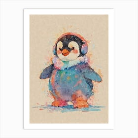 Cute Penguin 3 Art Print