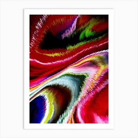 Acrylic Extruded Painting 654 Art Print