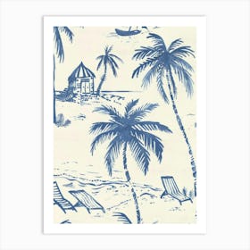 Palm Trees 18 Art Print