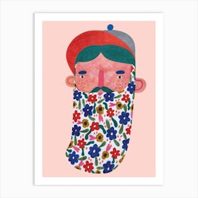 Beardy Art Print