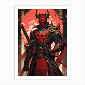 Demon Lord Art Print