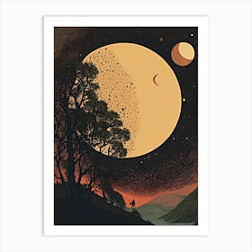 Moon light saga b4 Art Print