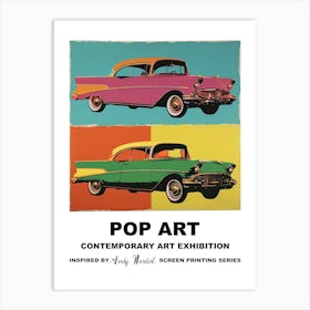 Poster Chairs Pop Art 2 Art Print