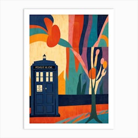 Doctor Who Tardis Art Print