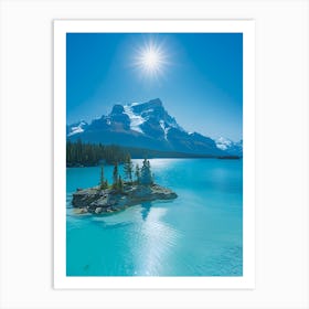Lake Banff 3 Art Print