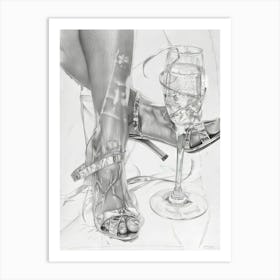 Glass Of Wine 1 Art Print