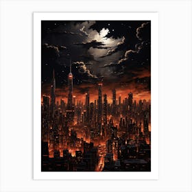 The City Sleeps Art Print