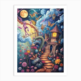 Fairy Garden 14 Art Print