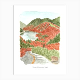 New Hampshire White Mountain Art Print