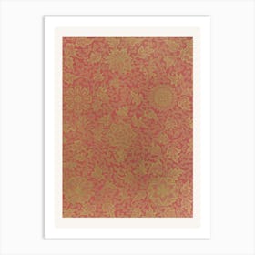 Floral Pattern 10 Art Print