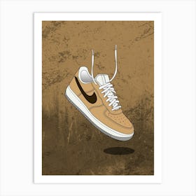 Dunk Sneakers Rich Art Print