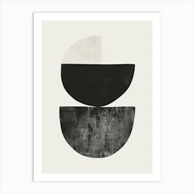 Kidapawan Stone Park Bauhaus Minimalist Art Print