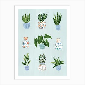 Plants Art Print