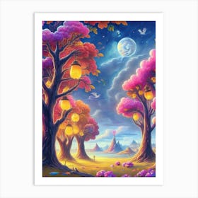 Fairytale Forest 2 Art Print